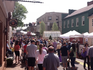 22nd Annual Leesburg, Virginia Flower and Garden Festival Crowd