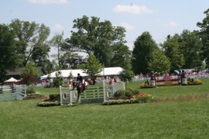 Upperville Horse Show Jump Image