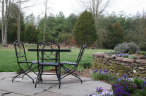 Retaining Wall and Patio